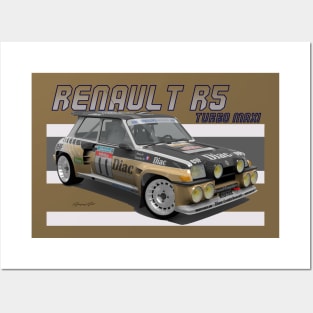 Renault R5 Turbo MAXI Posters and Art